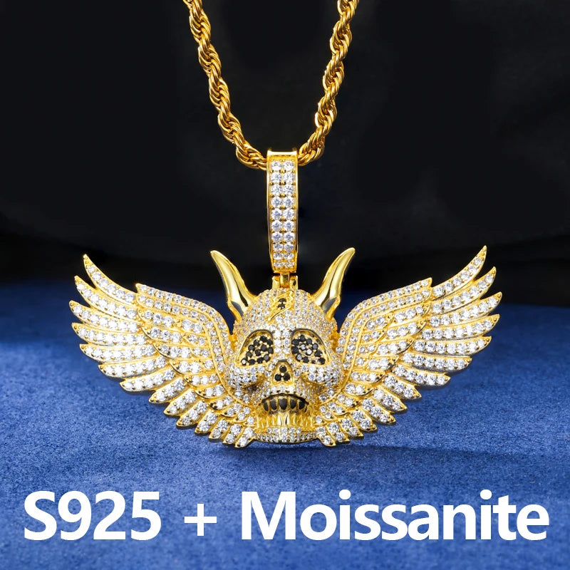 Skull Wing Pendant
