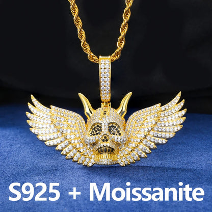 Skull Wing Pendant