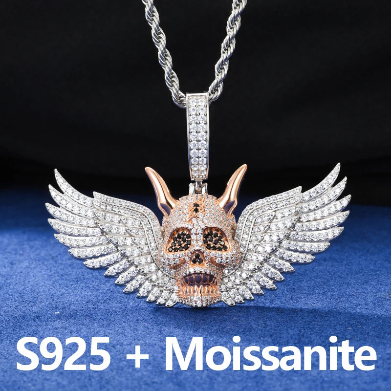 Skull Wing Pendant