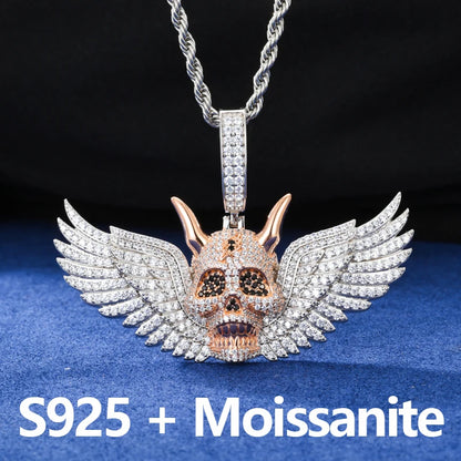 Skull Wing Pendant