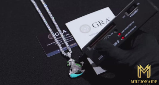 Glowing Escape Dollar Money Bag Pendant