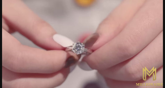 0.5-3CT Wedding Ring