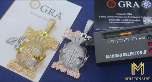 Money Bag F You Pay Me Pendant
