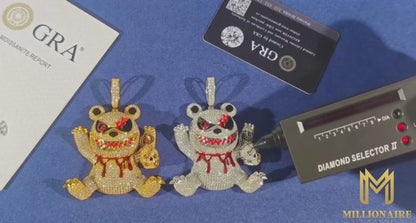 Wizard Bear Pendant