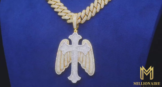 Winged Cross Pendant
