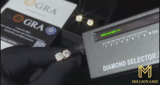 Eight-Pointed Star Earrings