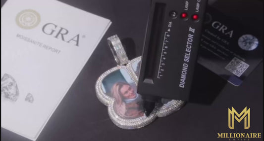 Custom Silver Photo Pendant