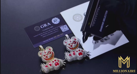 Evil Sitting Bear Pendant
