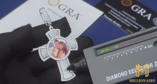 Custom Cross Memory Photo Pendant