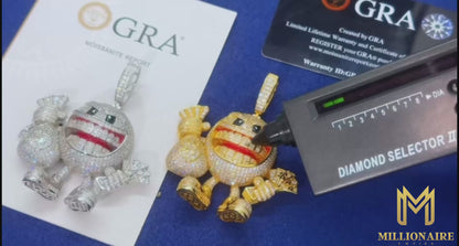 Money Bag Monster Pendant